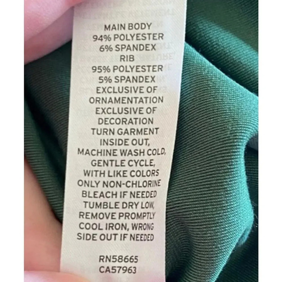 NEW BP Women’s Size Small Green Velour Sweatshirt - Picture 4 of 4